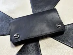 ミドル トラッカーウォレット 3層 昭南皮革 多脂ベンズ ヌメ革 Vツイン
