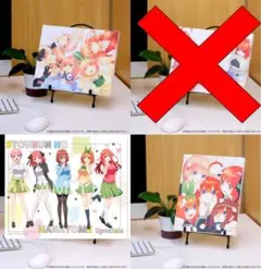 五等分の花嫁展(MESSAGE) キャンバスボード C D