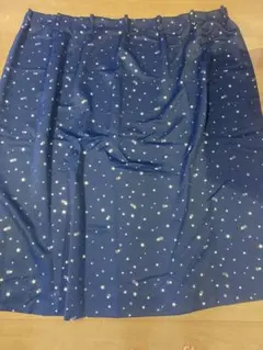 ネイビー 星柄 カーテン