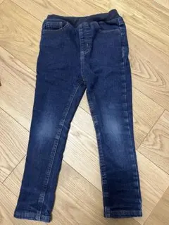 petit main ダークブルーデニムパンツ