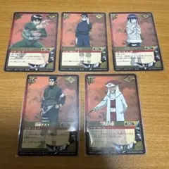 NARUTOカードゲーム 忍カード 5枚セット