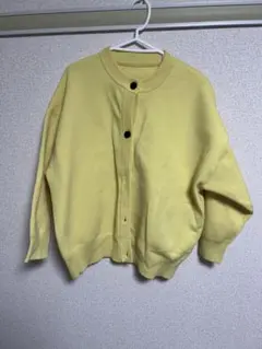 INGNI イエロー Mサイズ ボタン付きカーディガン