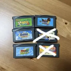 ゲームボーイアドバンスソフト6本セット