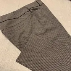 ロートレアモン 千鳥格子がかわいい7分丈 パンツ☆