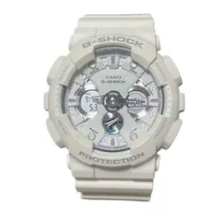 CASIO G-SHOCK GA120Aホワイト デジタル腕時計