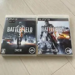 中古PS3ソフト バトルフィールド3バトルフィールド4まとめ売り