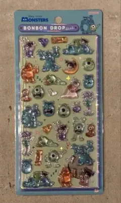 正規品 モンスターズインク ボンボンドロップシール ボンドロ ディズニー