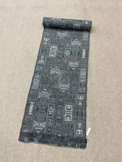 新品 反物 本場大島紬 横双 12m 名古屋帯 コート 道行 道中着 和装のサムネイル