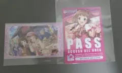 デレマス 工藤忍　ゲストパスクリアカード クリアシート 2枚セット