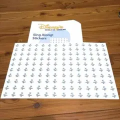 【新品】ディズニー英語システム　小鳥のステッカー