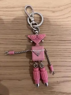 PRADA ピンク キーホルダー　新品　未使用 プラダ PRADA キーリング キーホルダー PR-1PP301SAFF-PETAL