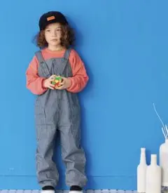 マーキーズ COTTON from U.S.Aビッグポケットデニムオーバーオール