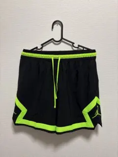 Jordan DRI-FIT バスケパンツ S ブラック/ネオンイエロー