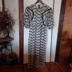 【moo様】CLANE 花柄ロングワンピース