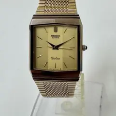 Vintage】SEIKO セイコータンク スクエア シャンパンゴールド文字盤