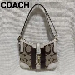 COACH コーチ ショルダーバッグ シグネチャー クリップホーボー