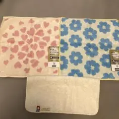 今治タオルハンカチ 、3点セット