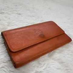IL BISONTE イルビゾンテ 長財布 レザー ブラウン