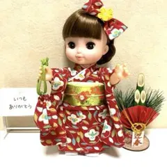 メルちゃんソランちゃんお着物セット　♪805