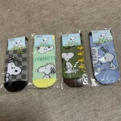 スヌーピー ソックス 4足セットお値下げ