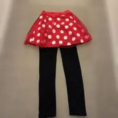 BABYDOLL 水玉チュチュスカートとレギンスセット 130