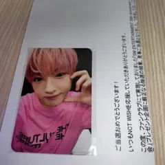 NCT WISH サクヤ トレカ SM 30周年記念 FC 抽選会 E賞 第2弾