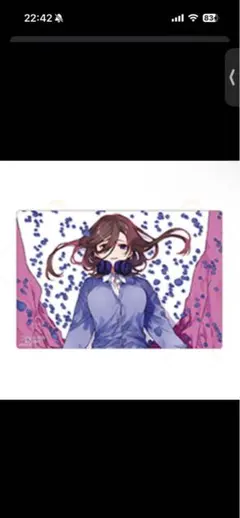 カードゲーム祭　2026 五等分の花嫁　ごとよめ　プレイマット　中野三玖