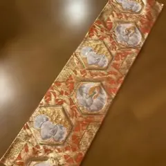 和風テーブルランナー　　120金色刺繍