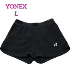 ⭐️YONEX ショートパンツ　ドライ　L 黒＊533