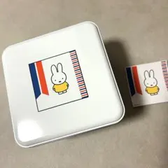 新品未使用★ミッフィー缶、ステッカー、ガトーフェスタ ハラダ