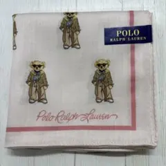 ポロ　ラルフローレン　ポロベア　ハンカチ　未使用
