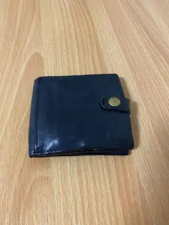 イルビゾンテ　二つ折り財布　ネイビー