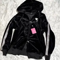 Rady ベロア　パーカー ラインストーン