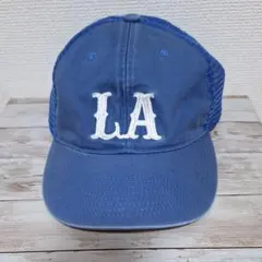 LA刺繍メッシュバックキャップ