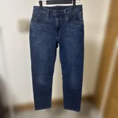 UNIQLO ヒートテックストレートデニム ダークブルー サイズ28(71)