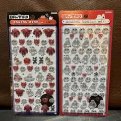 m*☆様 【正規品】　ボンボンドロップシールミニ　ベイマックス　2種セット