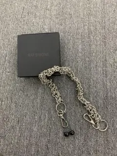ラフシモンズ Raf Simons ウォレットチェーン　チェリー