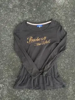 Burberry Blue Label フリル 長袖チュニック バーバリー