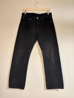 00s Euro Levi's 501 ブラックデニム W31×L30