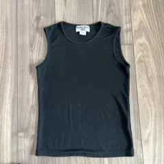 NATURAL BEAUTY BASIC 黒 ノースリーブ タンクトップ【M】のサムネイル