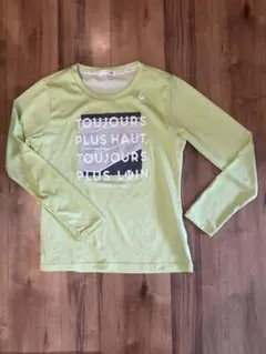 le coq sportif ルコック テニスウェア 長袖シャツ Mサイズ