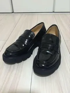【新品22cm】Luca Grossi 厚底ローファー