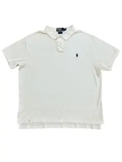 【Polo】ポロラルフローレン ポロシャツ 白