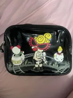 ヒスミニ バック ショルダーバック 黒