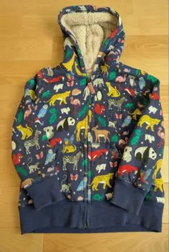 Mini Boden 動物柄 パーカー7-8Y 128cm