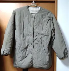 リバーシブルキルティングボアジャケットコート XLサイズ