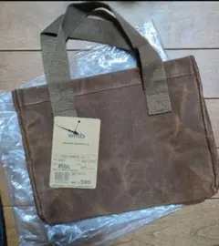 すぐ発送！ワークマン パラフィン帆布 トートバッグ 新品未使用　1点
