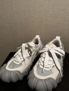 オニツカタイガー デンティグレ エルエス グレー 23.5cm