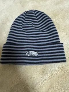 SUPREME ストライプ ニット帽