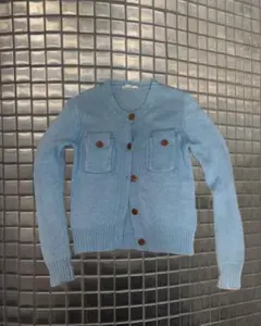 ニットカーディガン　vintage